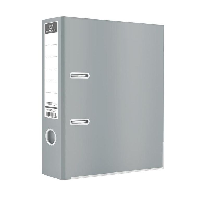 Interdruk, segregator A4/50K, szary błysk