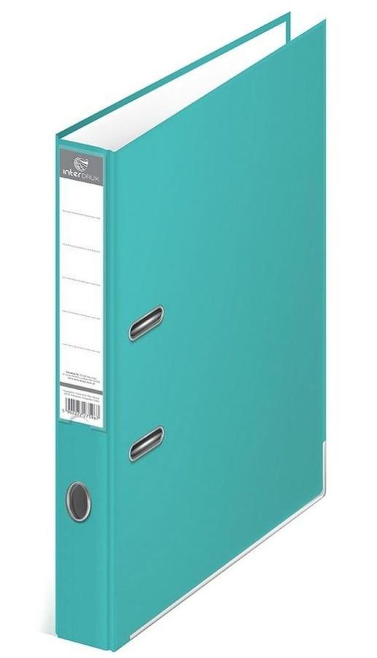 Interdruk, segregator A4/50K, turkusowy