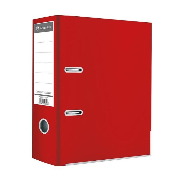 Interdruk, segregator A4/75K, czerwony błysk