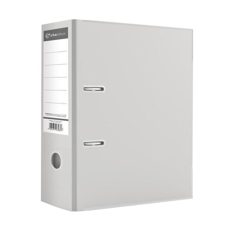 Interdruk, segregator A4/75K, szary