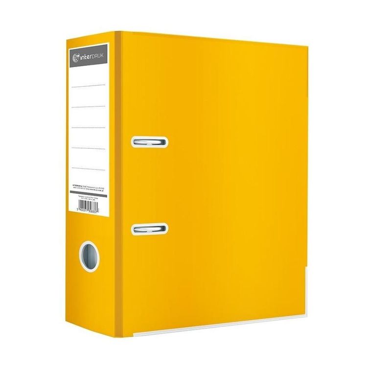 Interdruk, segregator A4/75K, żółty błysk