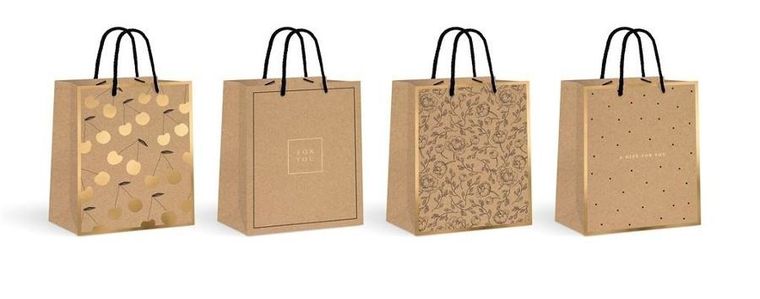 Interdruk, torebka prezentowa, średnia