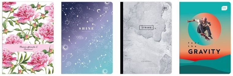 Interdruk, zeszyt A5, 80 kartek, linia, 1 szt.