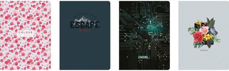 Interdruk, zeszyt A5, 80 kartek, linia, 1 szt.