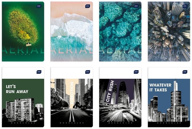 Interdruk, zeszyt A5, 96 kartek, kratka, UV, 1 szt.