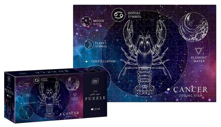 Interdruk, Zodiac Signs, Cancer, puzzle, 250 elementów