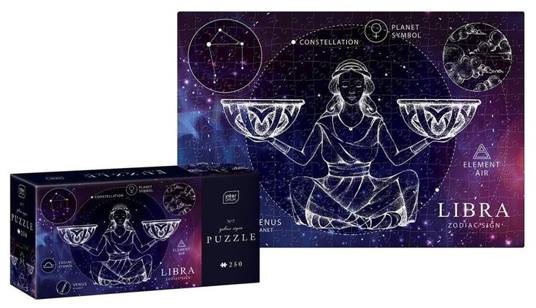 Interdruk, Zodiac Signs, Libra, puzzle, 250 elementów