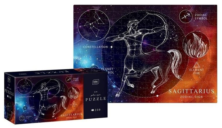Interdruk, Zodiac Signs, Sagittarius, puzzle, 250 elementów