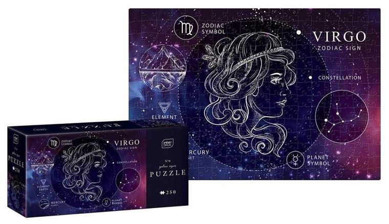 Interdruk, Zodiac Signs, Virgo, puzzle, 250 elementów