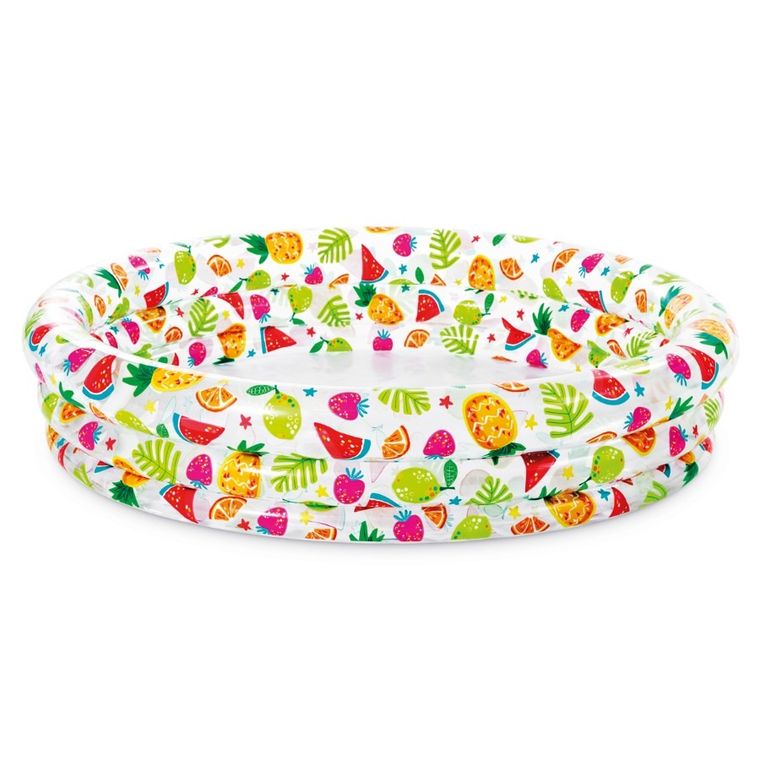 Intex, basen dmuchany, okrągły, owoce, 28-132 cm
