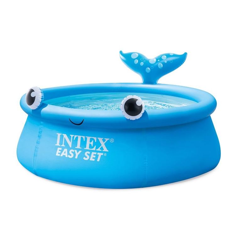 Intex, basen ogrodowy rozporowy, wieloryb, 183x51 cm - smyk.com