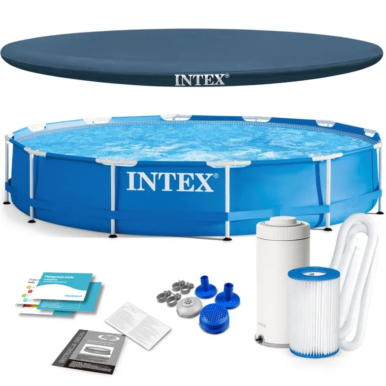 Intex, basen ogrodowy, stelażowy, 10w1, 366-76 cm