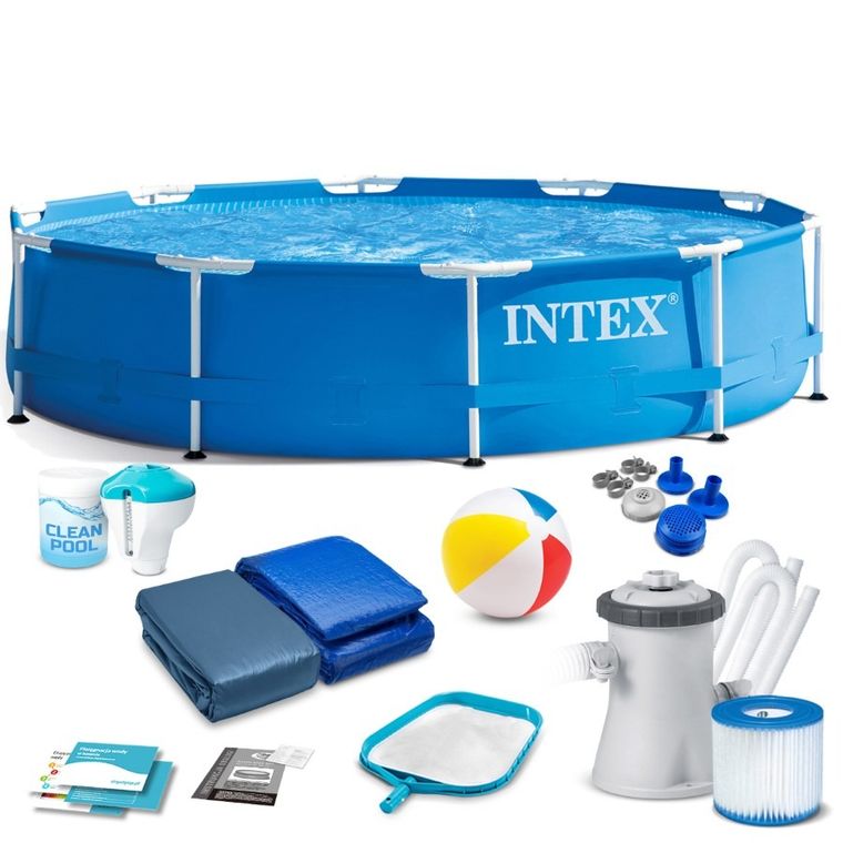 Intex, basen ogrodowy, stelażowy, 15w1, 305-76 cm