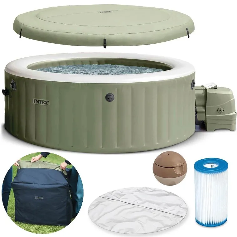 Intex, dmuchane SPA z hydromasażem, 4 osobowe