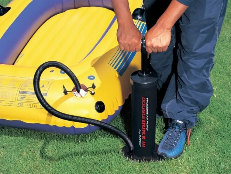 Intex, Double Quick III, pompka tłokowa, 48 cm