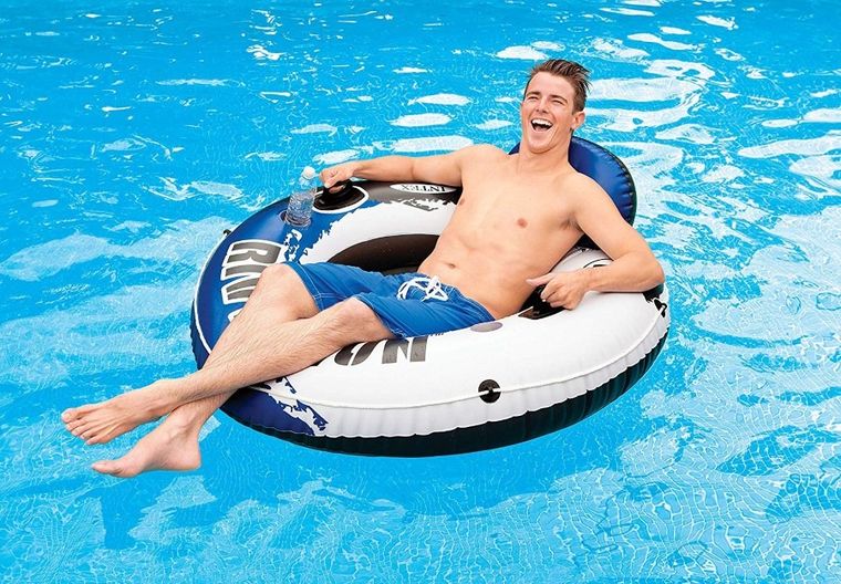 Intex, fotel do pływania, koło, 135 cm