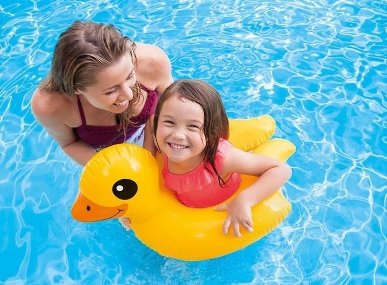 Intex, kółko zwierzątko, dmuchane, 61-56 cm