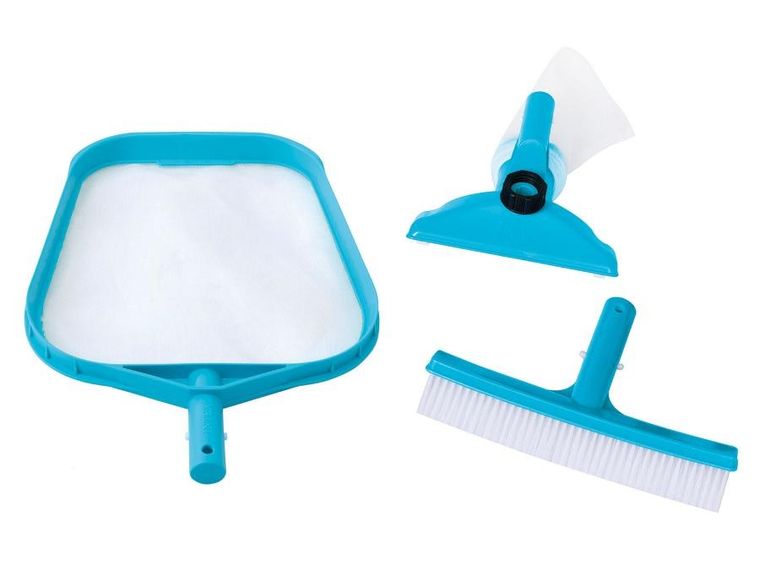Intex, komplet akcesoriów do czyszczenia, siatka, szczotka, odkurzacz