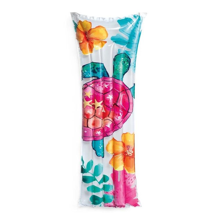 Intex, materac do pływania, żółw