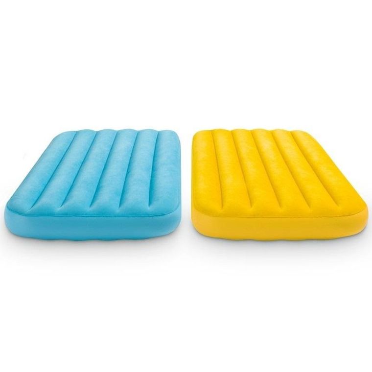 Intex, materac flokowany