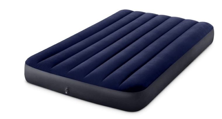 Intex, pełnowymiarowe łóżko dmuchane, zawór 2w1