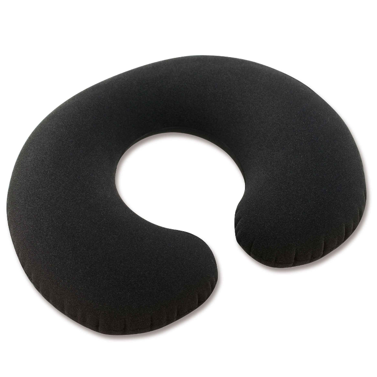 Intex, poduszka podróżna, rogal, welurowa