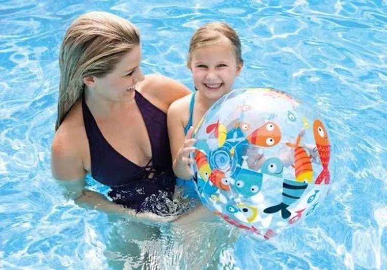 Intex, Rybki, piłka plażowa, 51 cm