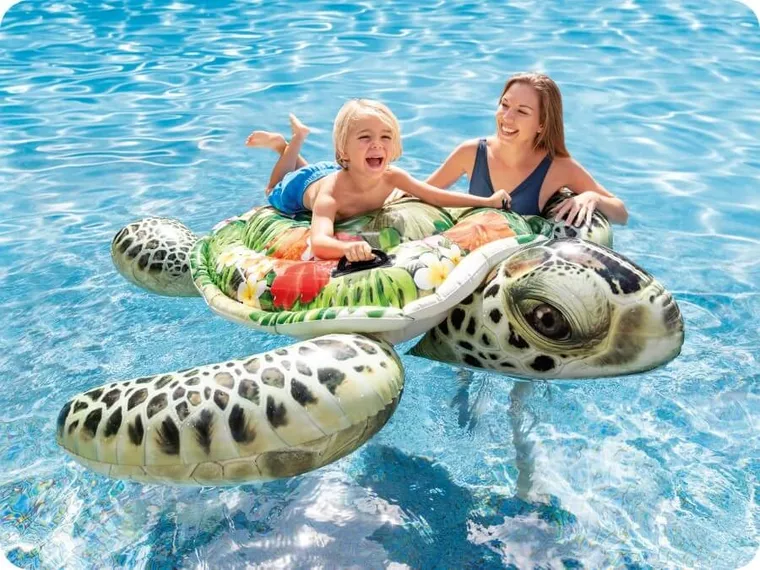 Intex, Żółw, zabawka do pływania, 191-170 cm