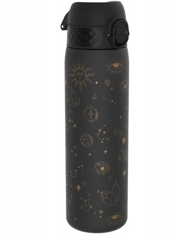 ION8, Astrologia, bidon z ustnikiem, czarny, 500 ml