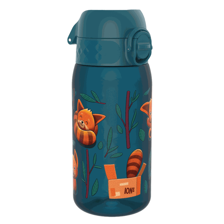 Ion8, Czerwona Panda, bidon z ustnikiem, morski, 350 ml