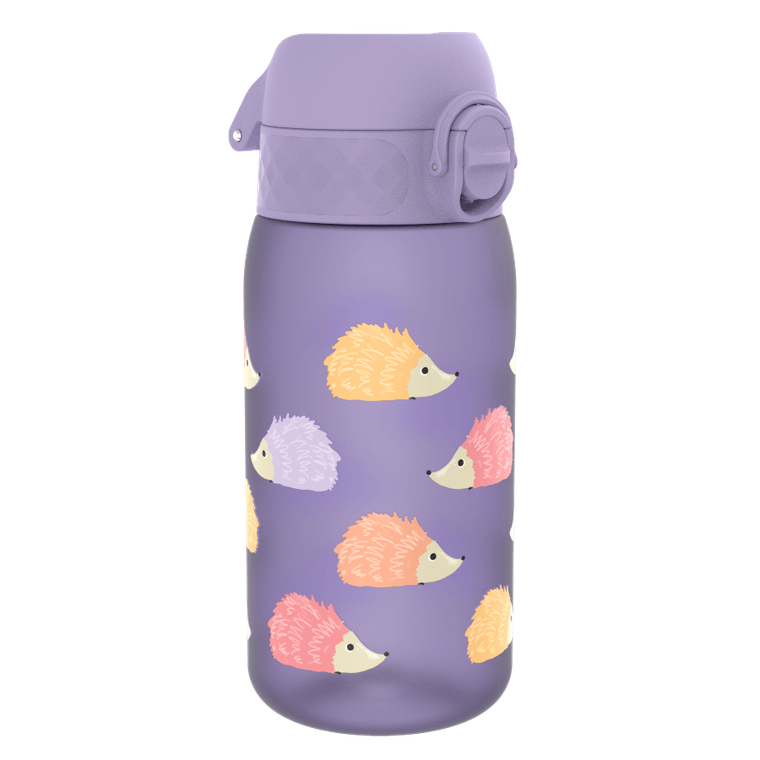 Ion8, Jeżyki, bidon z ustnikiem, fioletowy, 350 ml