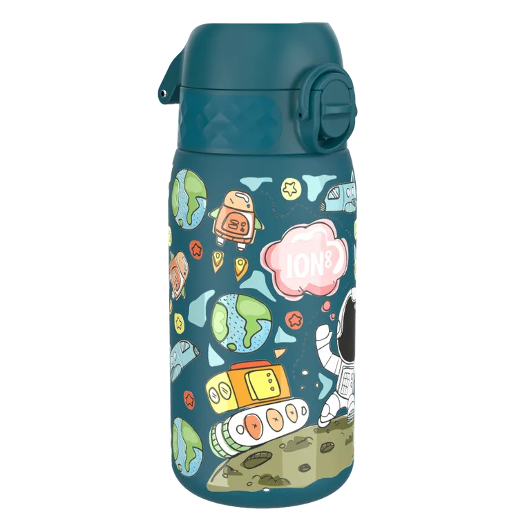 ION8, Kosmos, stalowy bidon z ustnikiem, morski, 400 ml