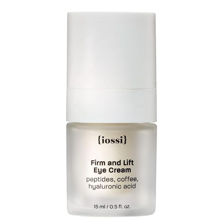 Iossi, Firm and Lift Eye Cream, odżywczy krem pod oczy z peptydami i kwasem hialuronowym, 15 ml