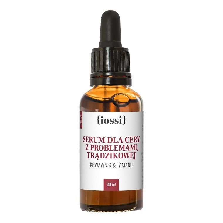 Iossi, Krwawnik & Tamanu, serum dla cery z problemami i trądzikowej, 30 ml