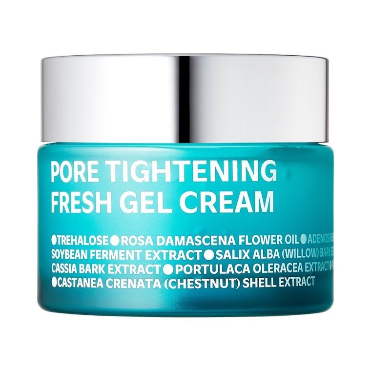 Isoi, Pore Tightening Fresh Gel Cream, żelowy krem ściągający pory, 50 ml