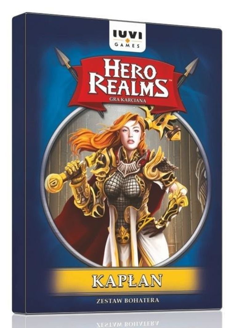 IUVI Games, Hero Realms, Zestaw Bohatera - Kapłan, dodatek do gry