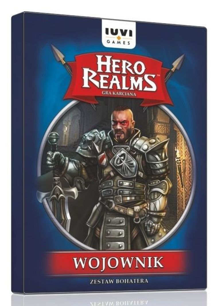 IUVI Games, Hero Realms, Zestaw Bohatera - Wojownik, dodatek do gry