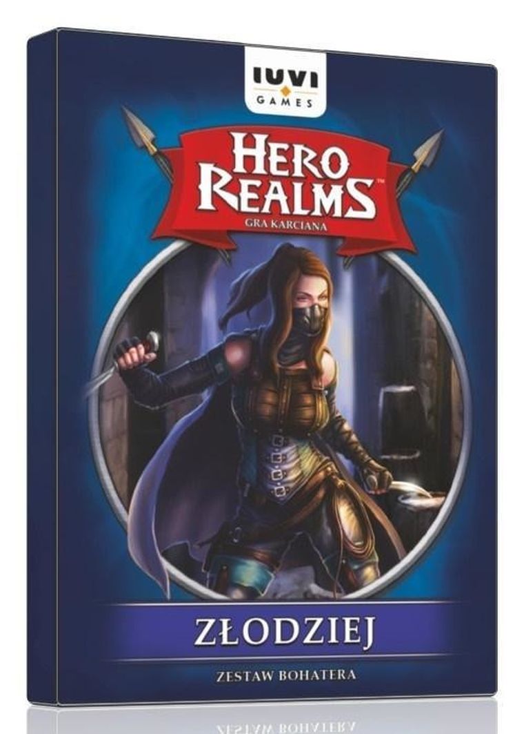 IUVI Games, Hero Realms, Zestaw Bohatera - Złodziej, dodatek do gry