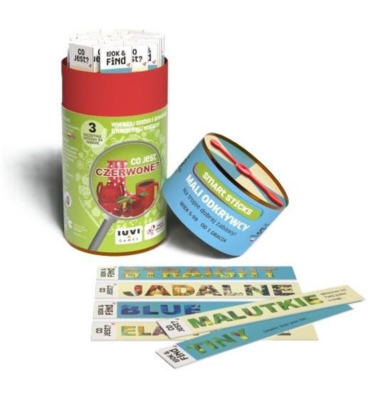 IUVI Games, Smart Sticks, Mali odkrywcy, Co jest czerwone? gra edukacyjna