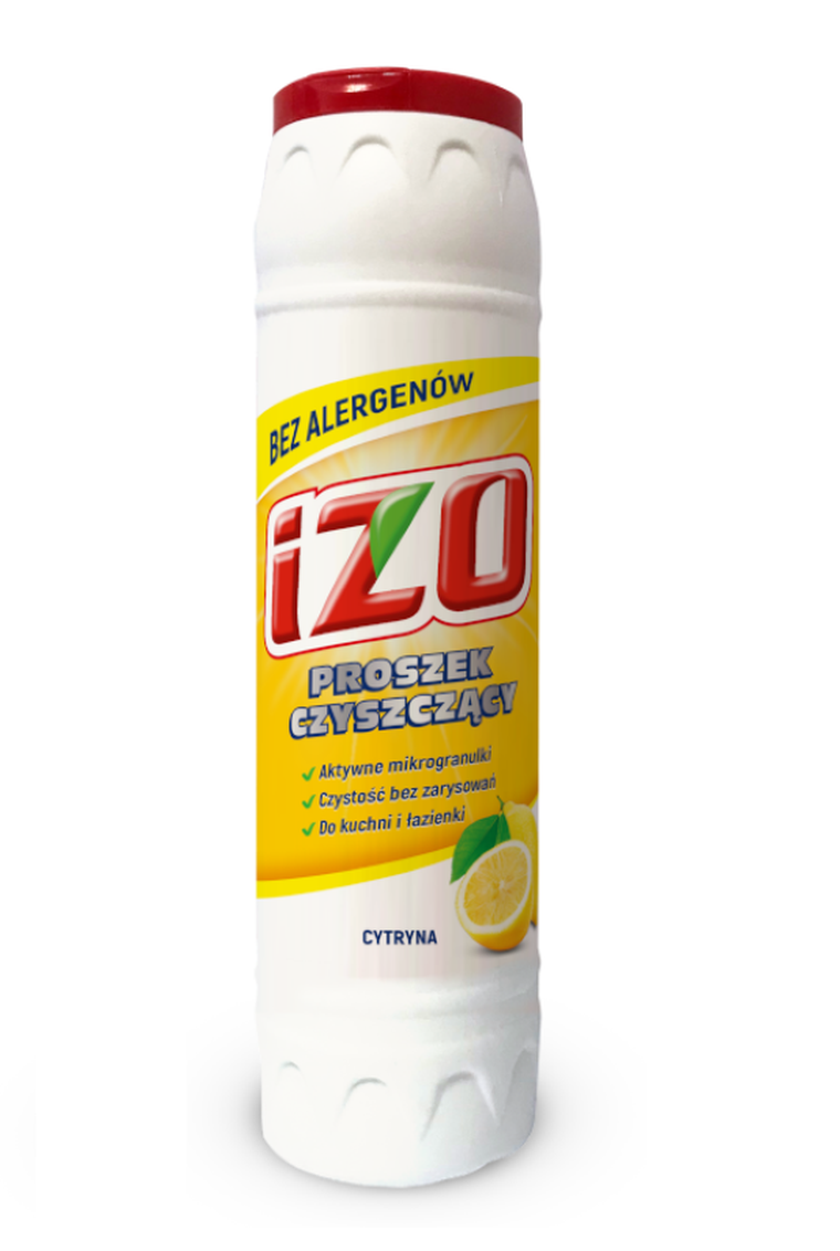 Izo, proszek czyszczący, Cytryna, 500 g