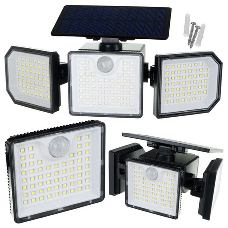 Izoxis, lampa solarna, 167 LED, 500 lm