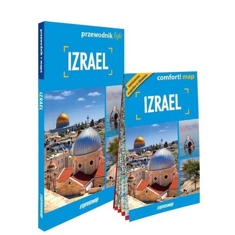Izrael light. Przewodnik + mapa