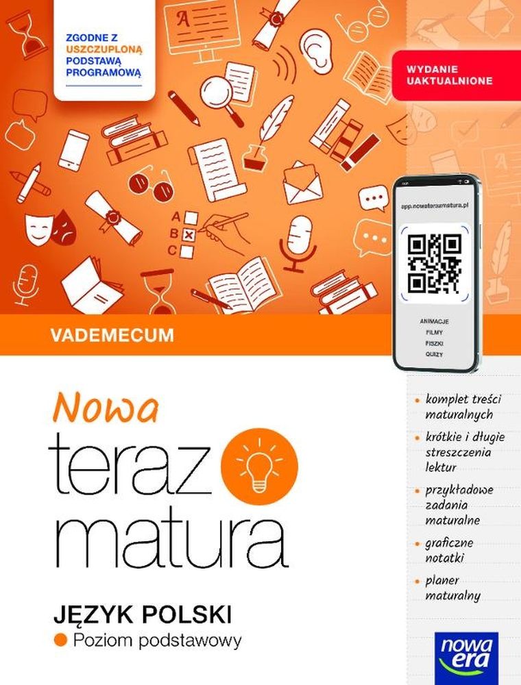 J. Polski Nowa Teraz Matura. Vademecum 2025/26 ZP