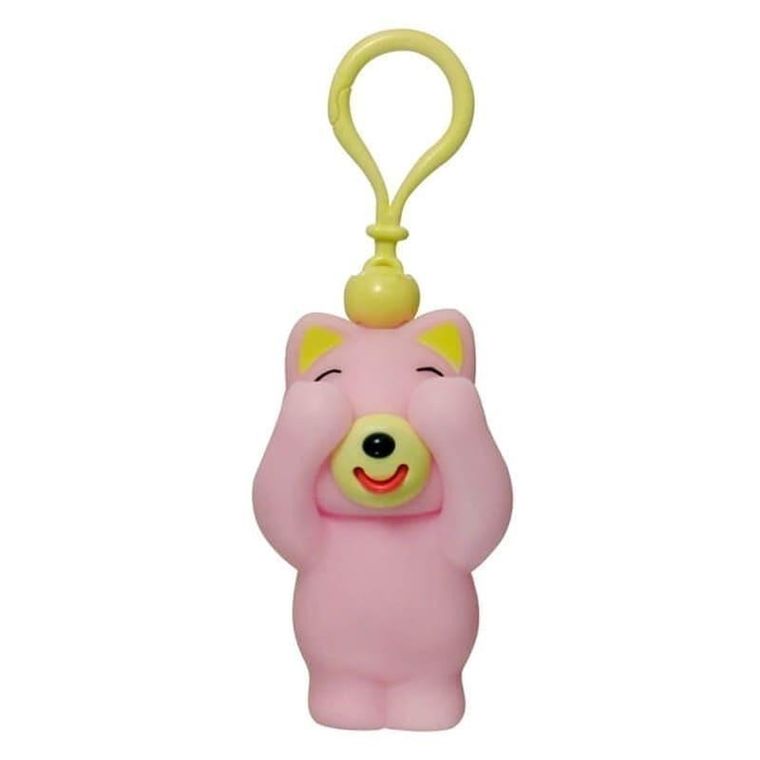 Jabber Ball, kotek, figurka do ściskania, różowy