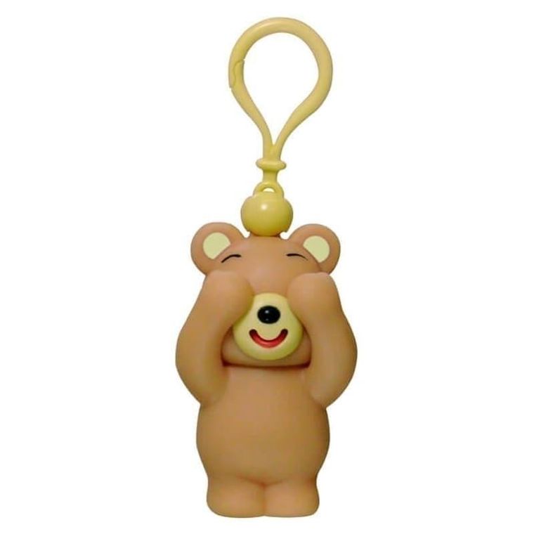 Jabber Ball, miś, figurka do ściskania, brązowy