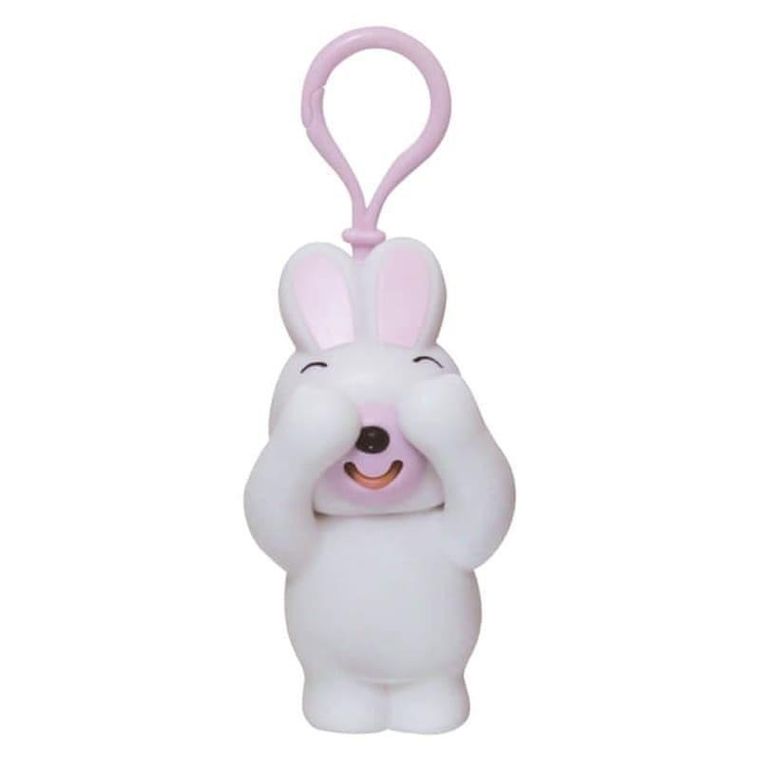 Jabber Ball, zajączek, figurka do ściskania, biały