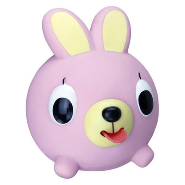 Jabber Ball, zajączek, figurka do ściskania, różowy