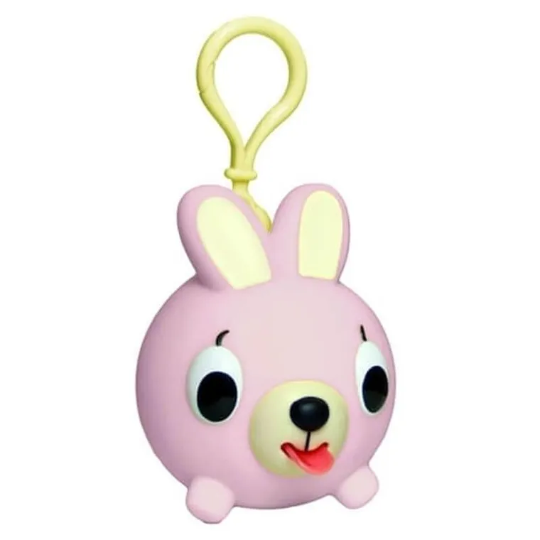 Jabber Ball, zajączek, figurka do ściskania, różowy