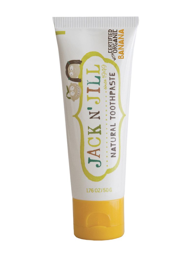 Jack N'Jill, naturalna pasta do zębów, organiczny banan i Xylitol, 50g