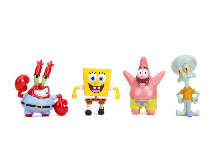 Jada, SpongeBob, metalowa figurka kolekcjonerska, 6,5 cm, 1 szt.
